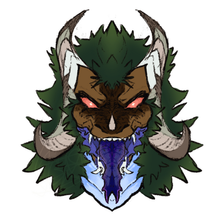 Headshot piece I did from a reference sheet I made for a personal character of mine ♥ You can get something like this for $30